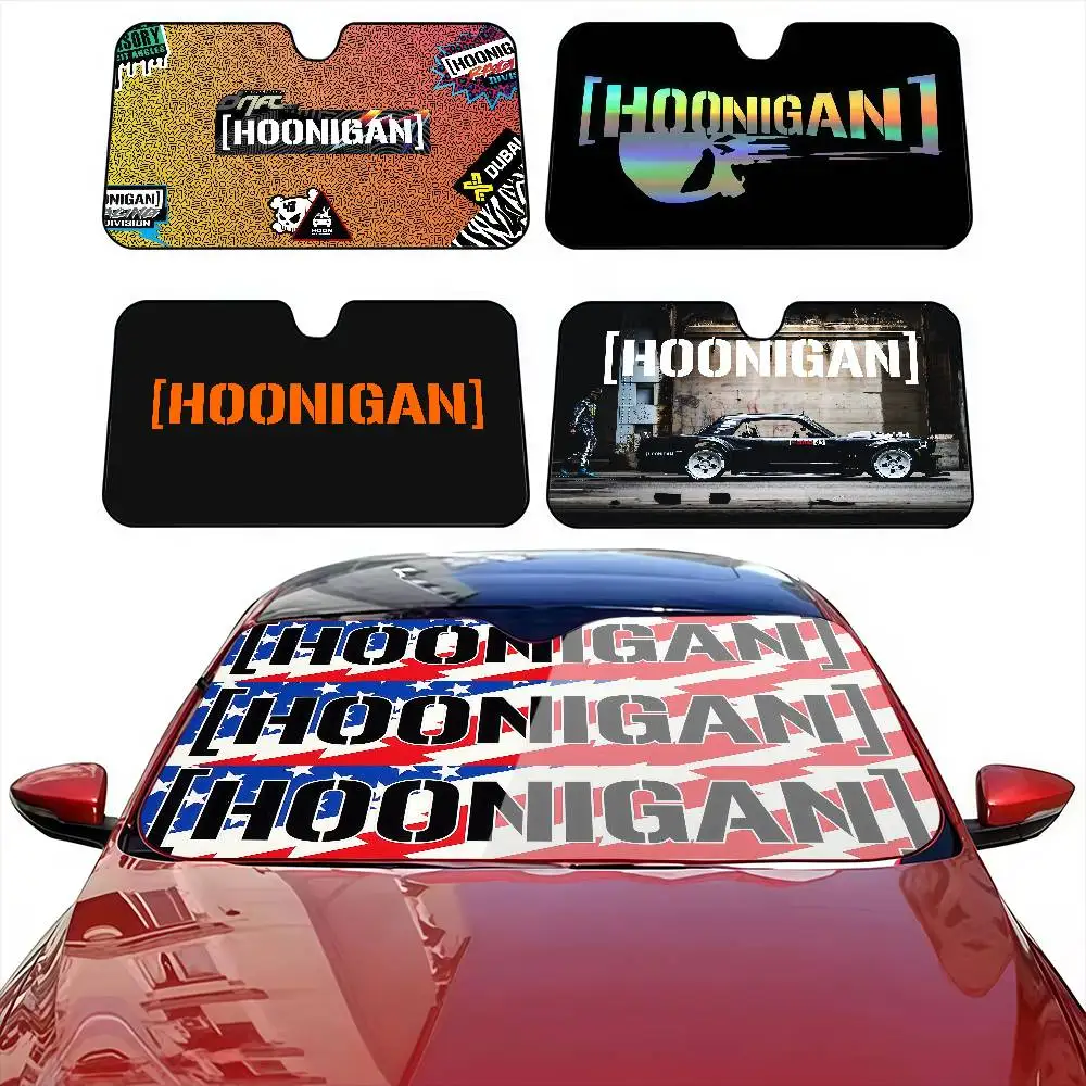 Фото Солнцезащитный козырек H-Hoonigan для лобового стекла автомобиля, защита от УФ-излучения, защитный чехол-накладка на лобовое стекло №4