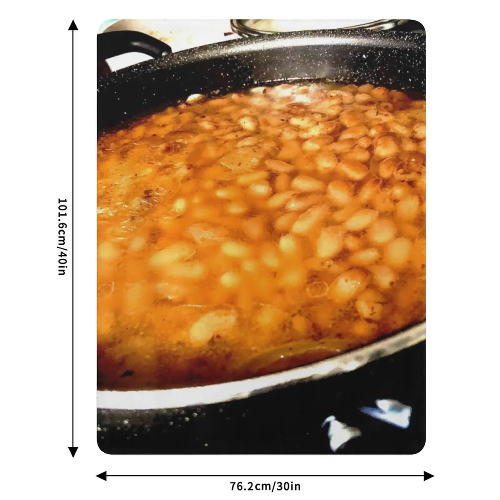Плед PINTO BEANS FRIJOLES, устойчивый к выцветанию, прочный плед (art.: 3920dc34ce351) - 3920dc34ce351