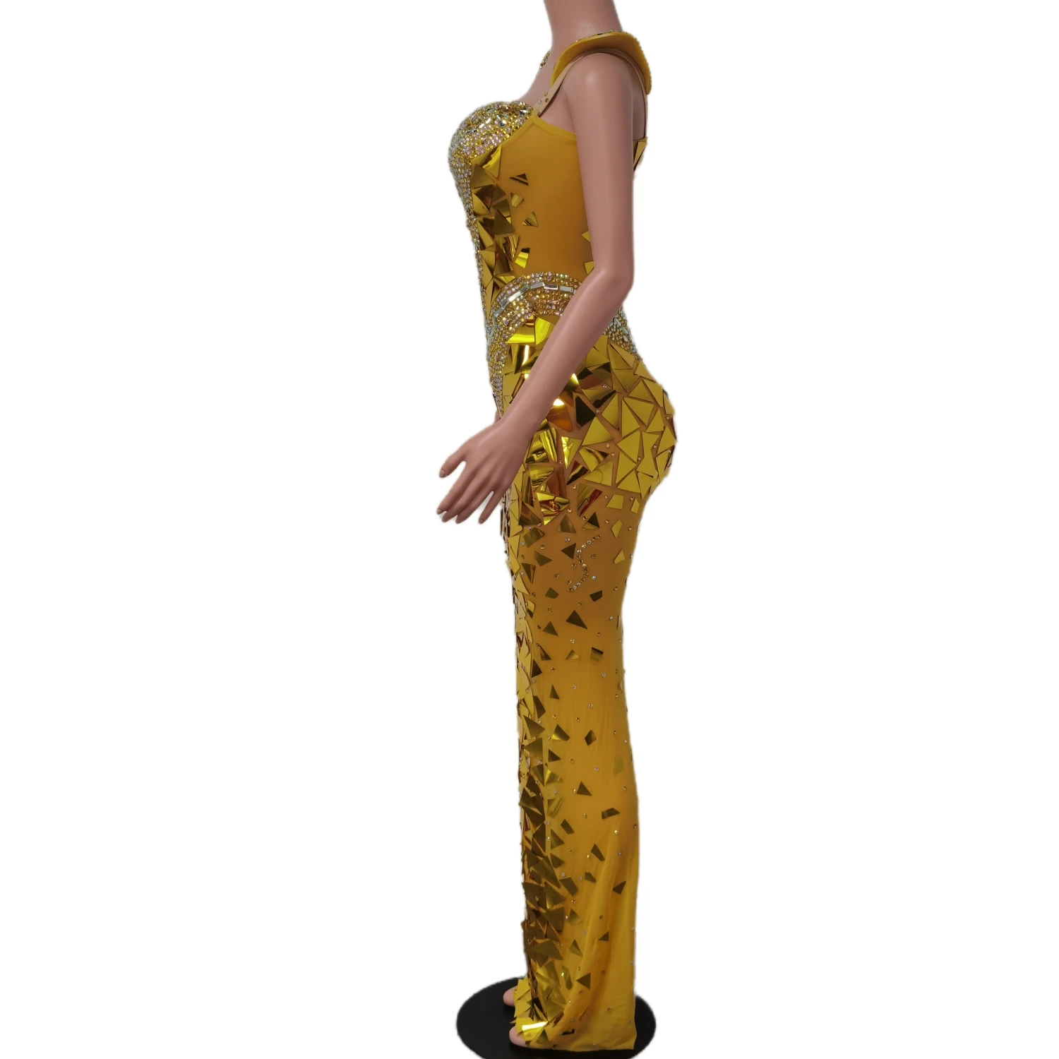 Популярная женская одежда Соблазнительные вечерние платья макси с блестками