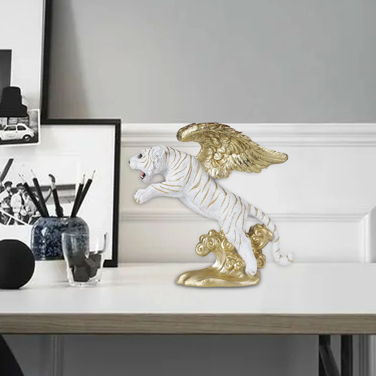 

Feng Shui Decor Chinese Tiger Figurine For Year Of The Tiger New Year Decorations 2022 Tiger Statue With Tiger Relaxedly