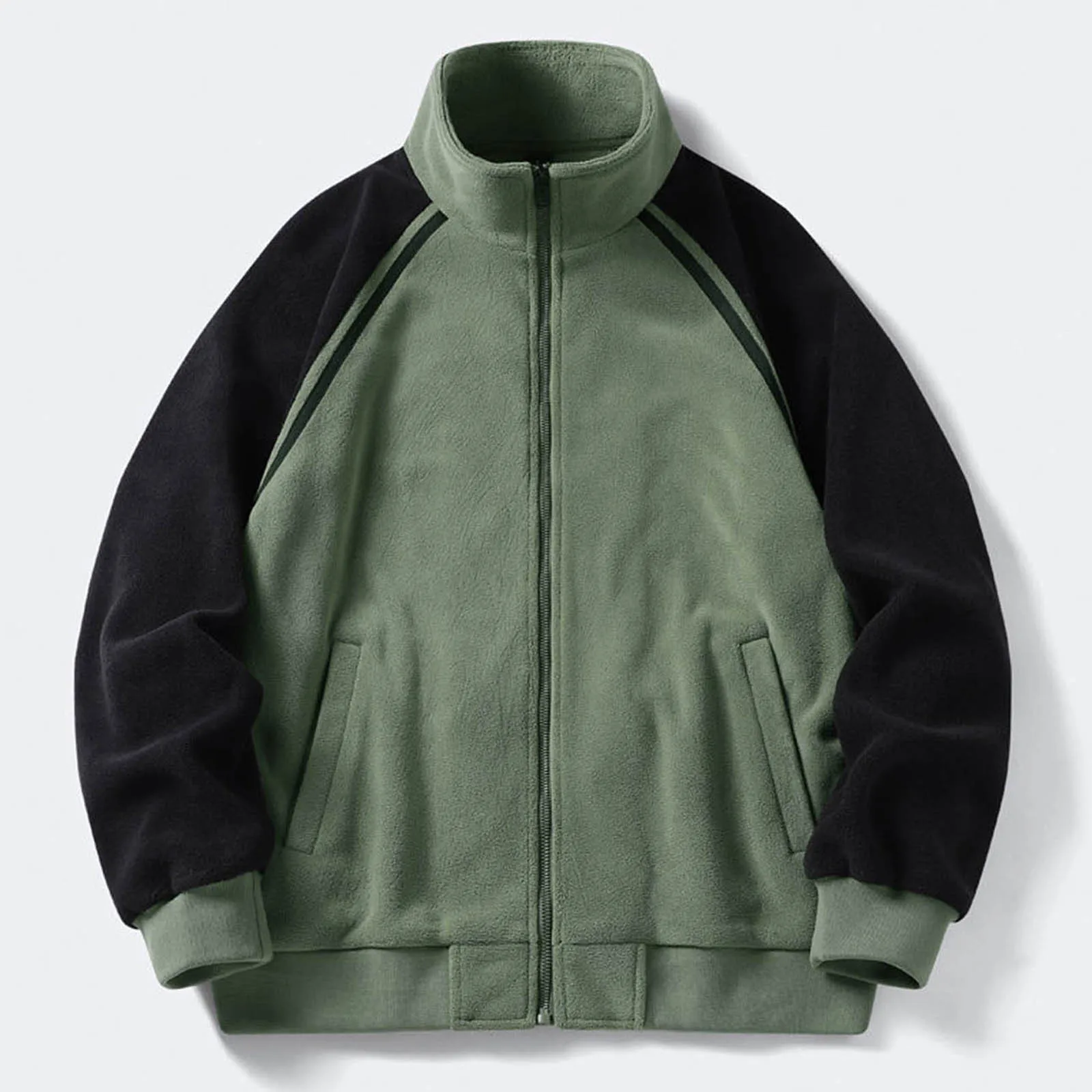 Мужская бейсбольная куртка 2024 новинка осени и зимы повседневное плюшевое пальто