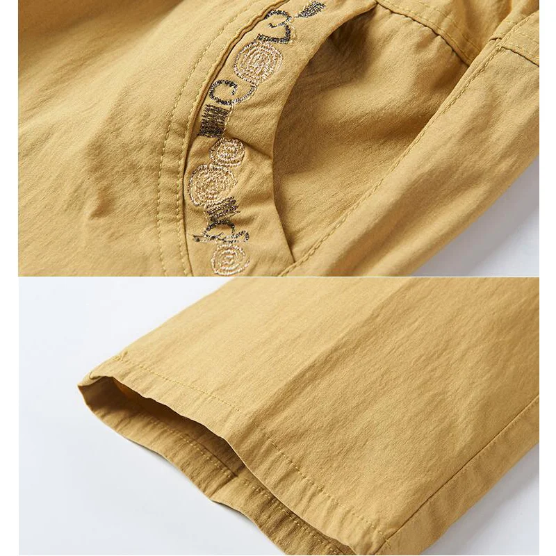 Брюки женские прямые повседневные свободные элегантные модные однотонные