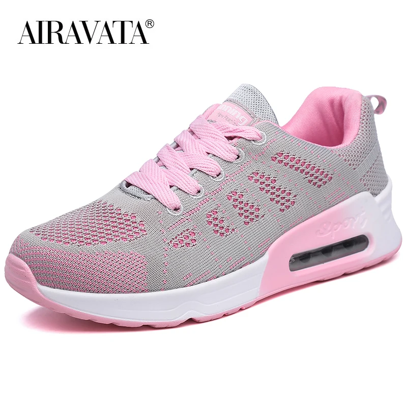 Woman Shoes Cushion Mesh Sneakers Breathable Casual Fashion Sports Shoes All Matching Female