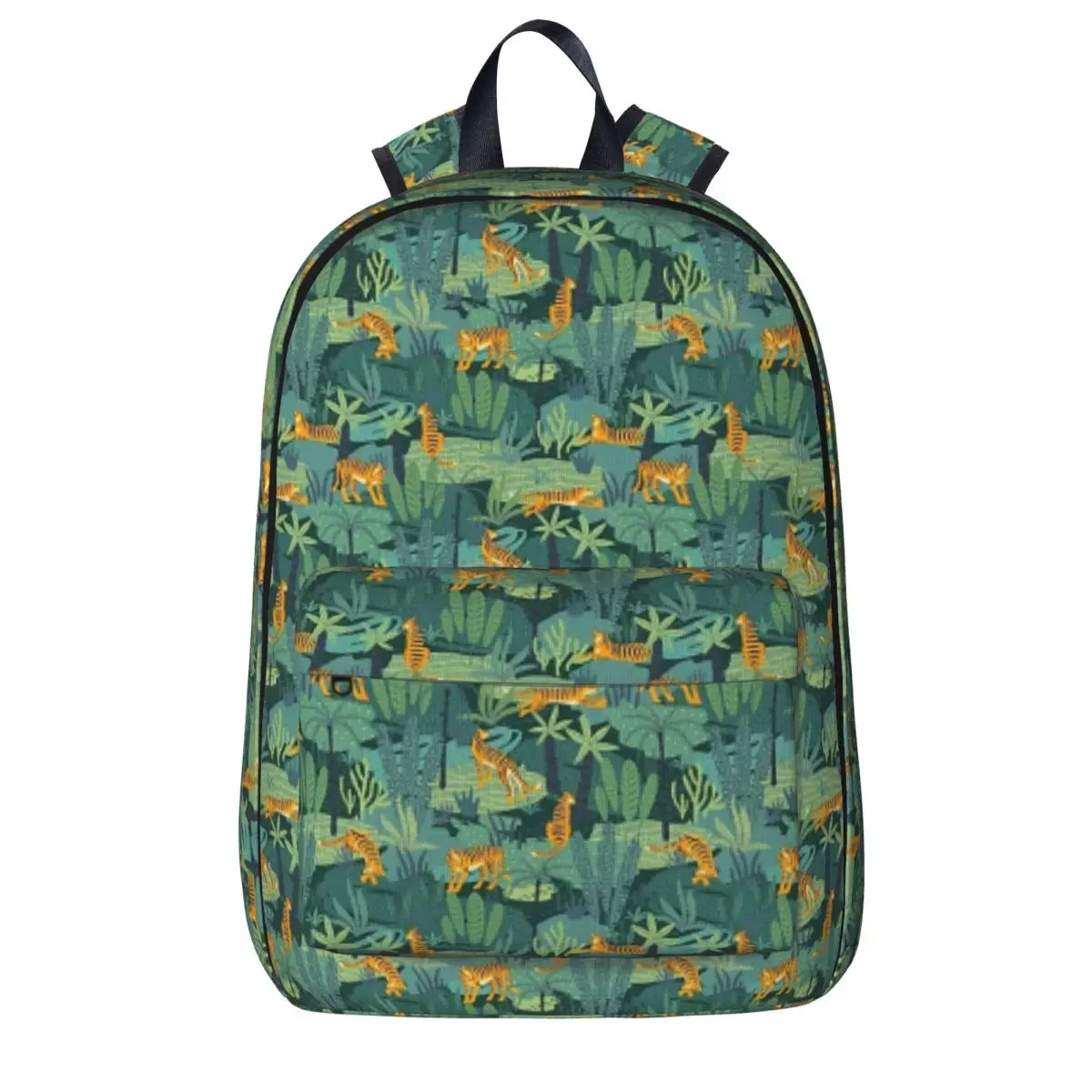 

Jungle Tiger Pattern Backpack16 Backpack Bookbag Children School Bags Cartoon Travel Rucksack Shoulder Bag Large Capacity