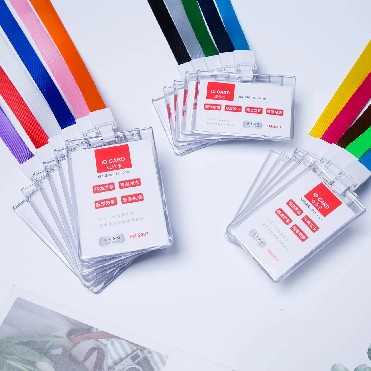 10 шт. прозрачный акриловый держатель для карт