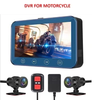 factory wholesale front rear view video recorder waterproof hd 1080p dash cam wifi dual lens motorcycle dvr dash camera