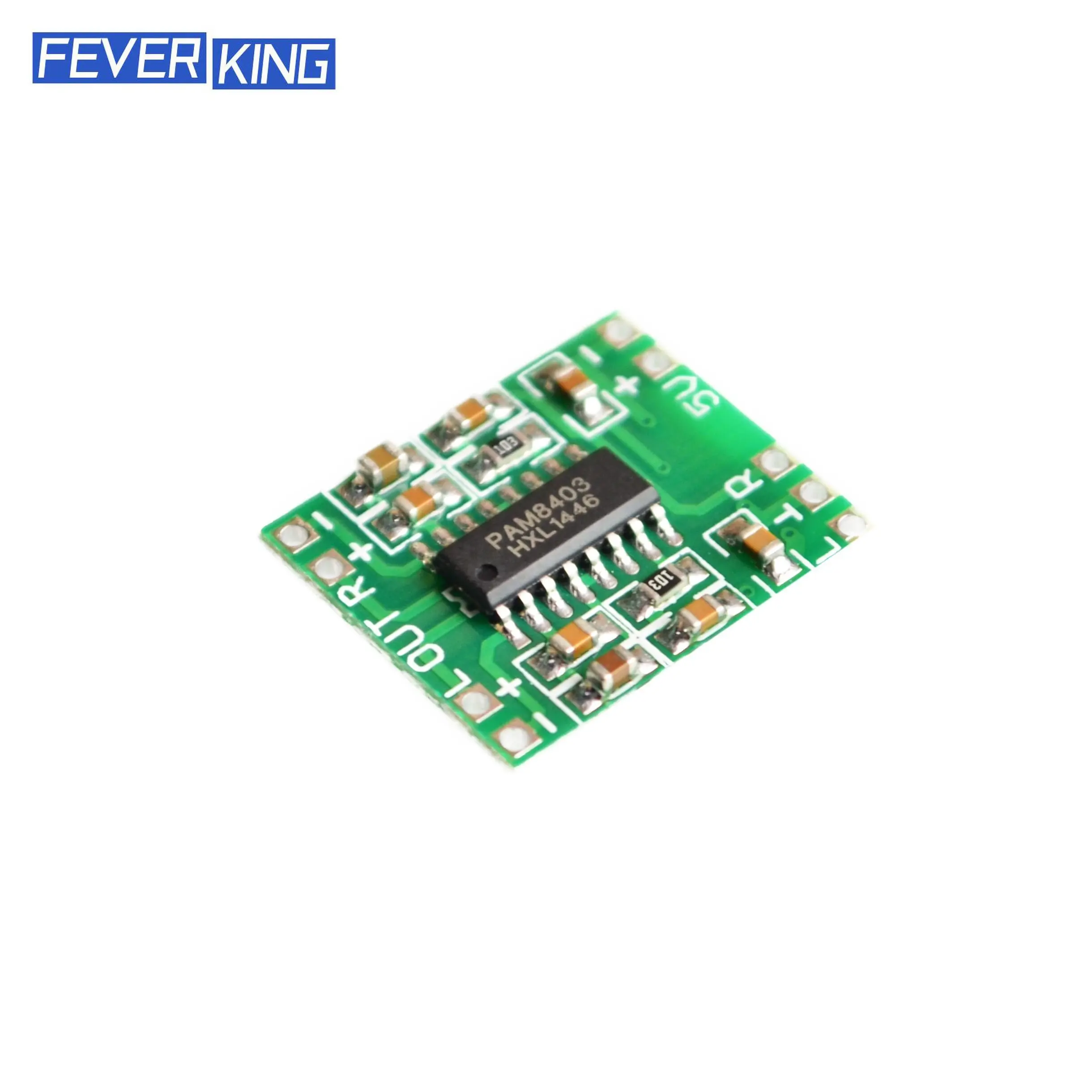 

10PCS PAM8403 Super Mini Digital Amplifier Board 2 * 3W Class D Digital Amplifier Board Efficient 2.5 To 5V USB Power Supply