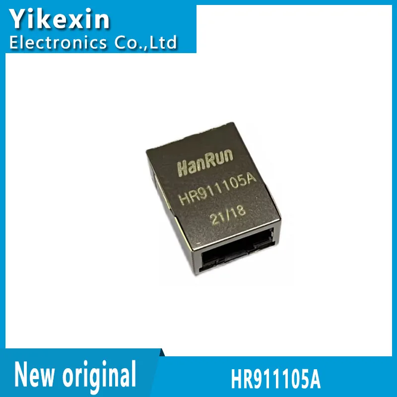 Разъем HR911105A HR911103A RJ45-сетевой изоляционный фильтр трансформатора с фонариками