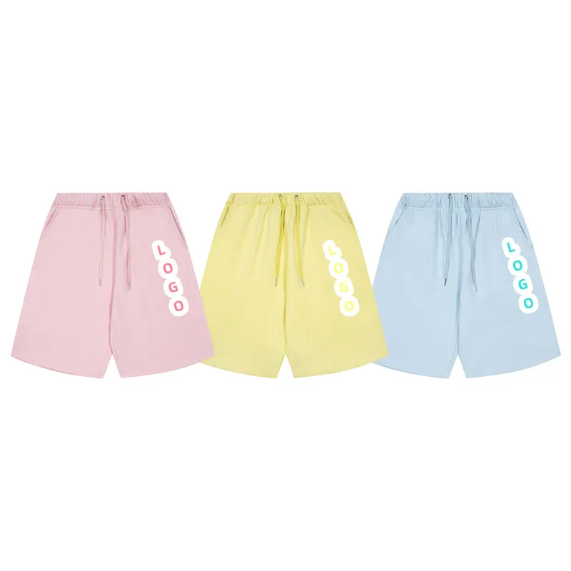 

AMI Alexandre Mattiussi Unisex Mens Womens Couples Casual Trend Fashion Pure Cotton Solid Color Casual Shorts Boyfriend Gifts116