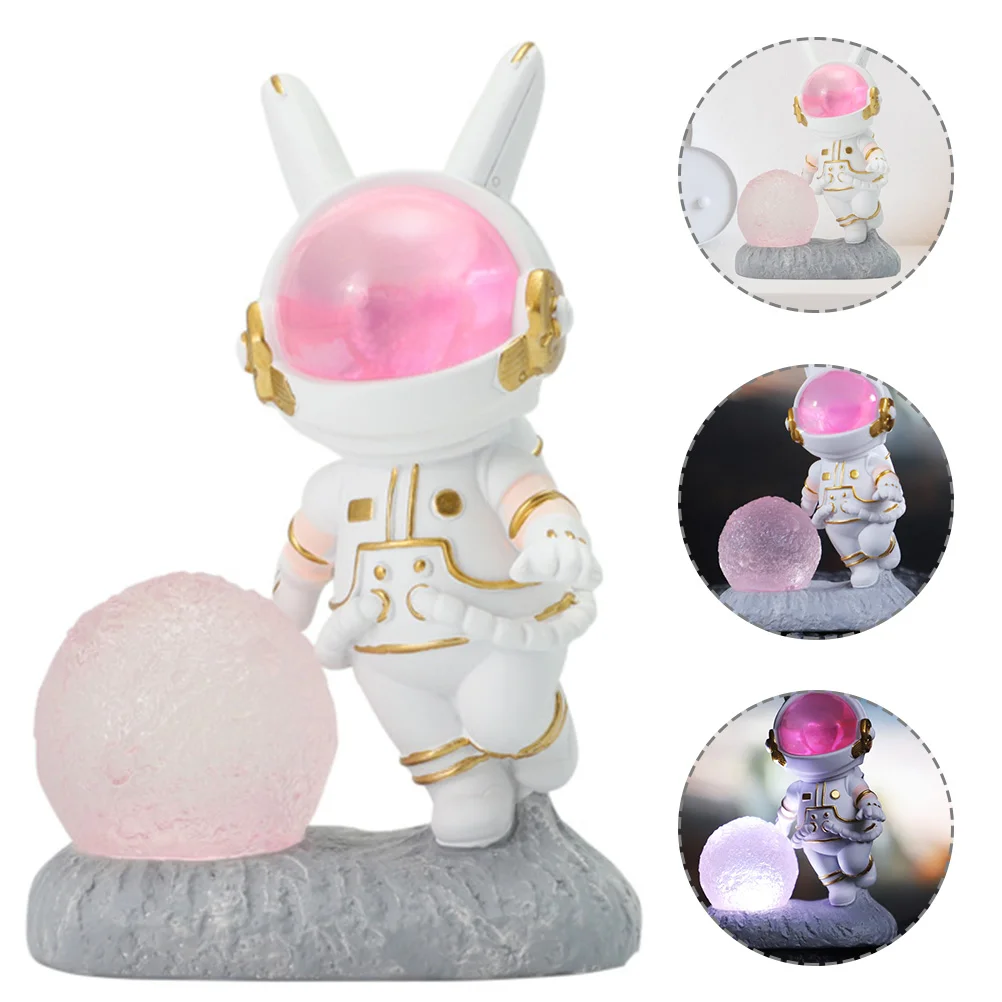 

Adorable Night Home Rabbit Bedroom Night Lamp Nursery Desktop Decoration
