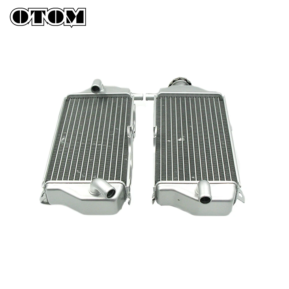 OTOM мотоциклетный алюминиевый радиатор кулер охлаждающий резервуар для воды левый и правый для YAMAHA YZF YZFX 250 10-13 аксессуары для мотокросса