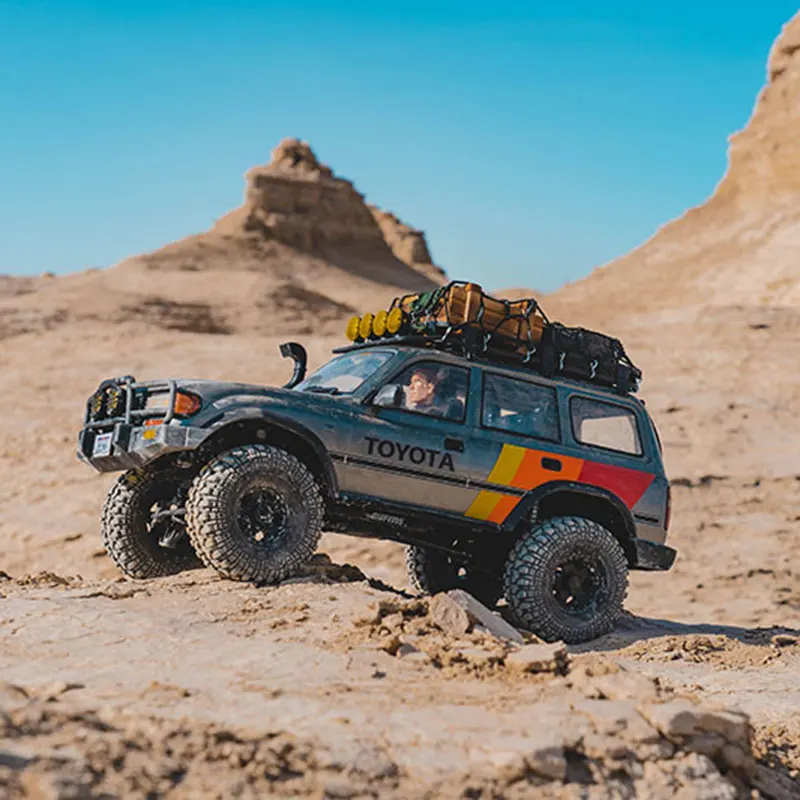 Новый Fms Fcx10 моделирование Toyota Land Cruiser Lc80 альпинистский автомобиль 1/10 пульт