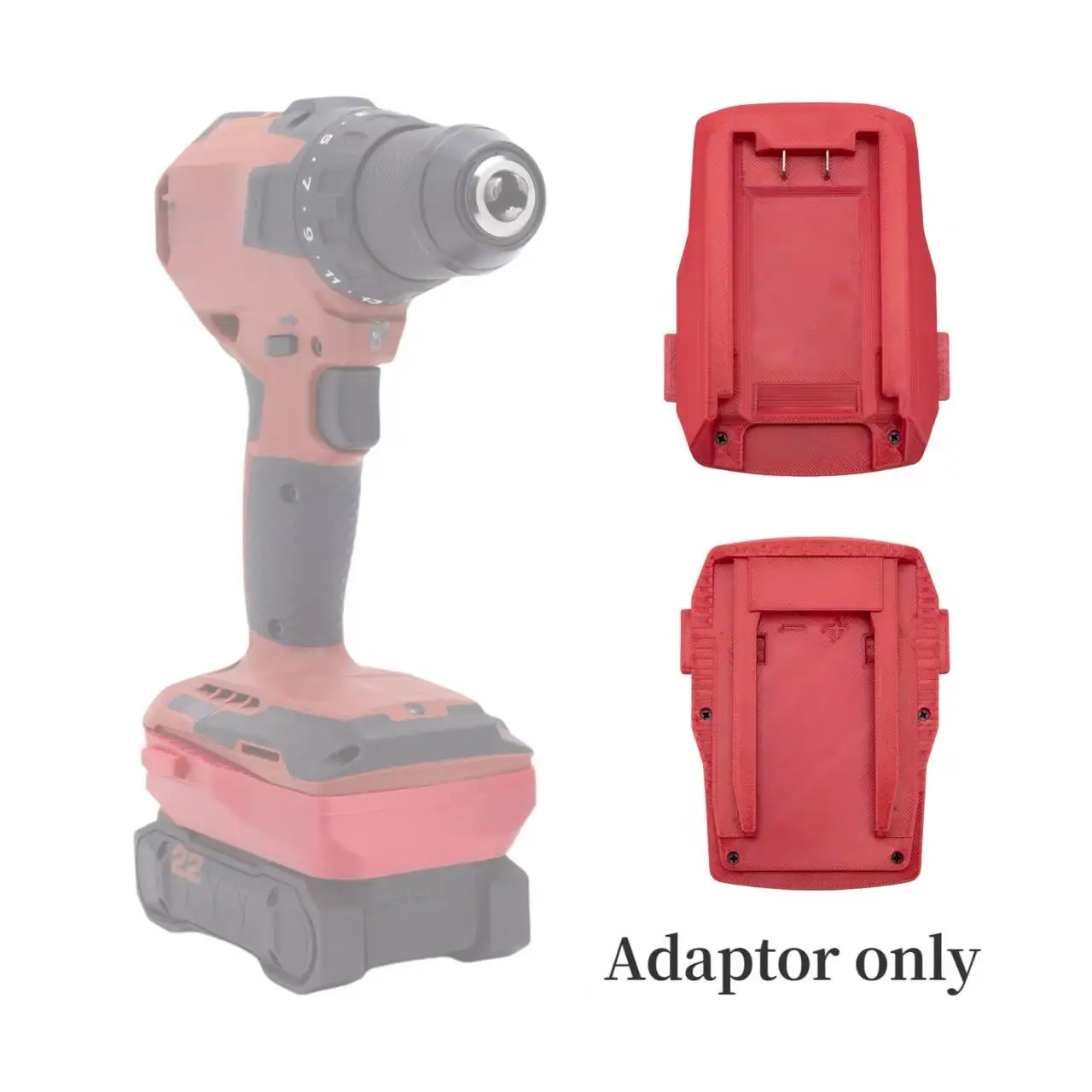 

Адаптер для аккумулятора Hilti Nuron, конвертируемый в инструменты серии HILTI B22, держатель аккумулятора 14AWG «сделай сам» (без инструментов и аккумулятора)