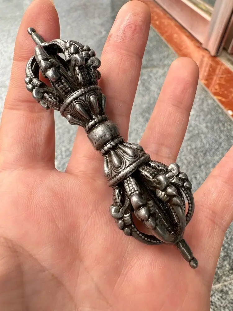 Тибетский железо-никелевый метеорит ручная работа буддийская религия dharma tian tie