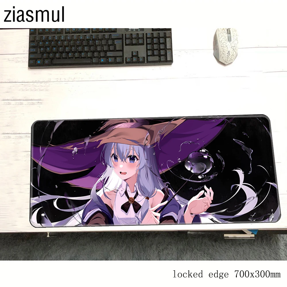 

Journey of Elaina Mouse Pad Large Gaming Mousepad Gamer Keyboard Office Rubber Anti-slip Computer Laptop Deskmat Tapis De Souris