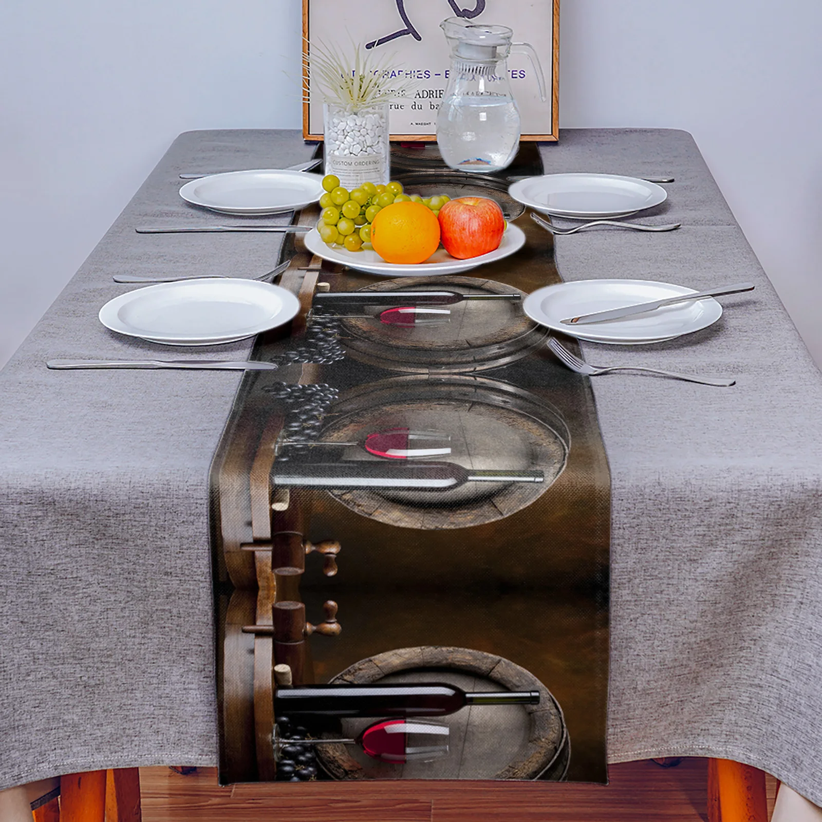 Бокал для красного вина декор кофейного столика домашний деревенский кухни