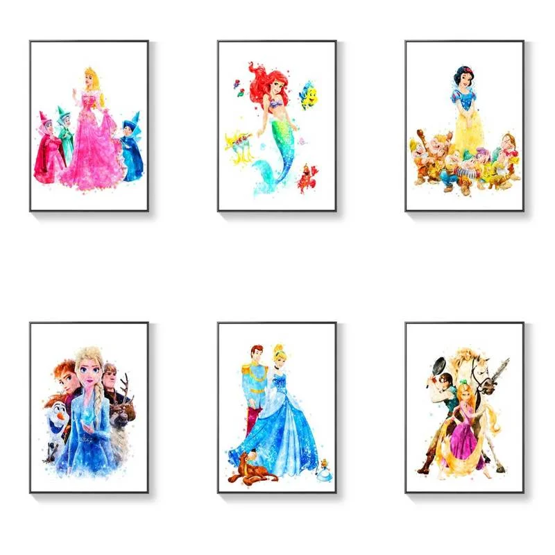 

Diamond Painting Disney Princess Snow White Frozen Elsa Anna 5D DIY Handmade Mosaic Set Embroidery Cross Stitch Home Decor