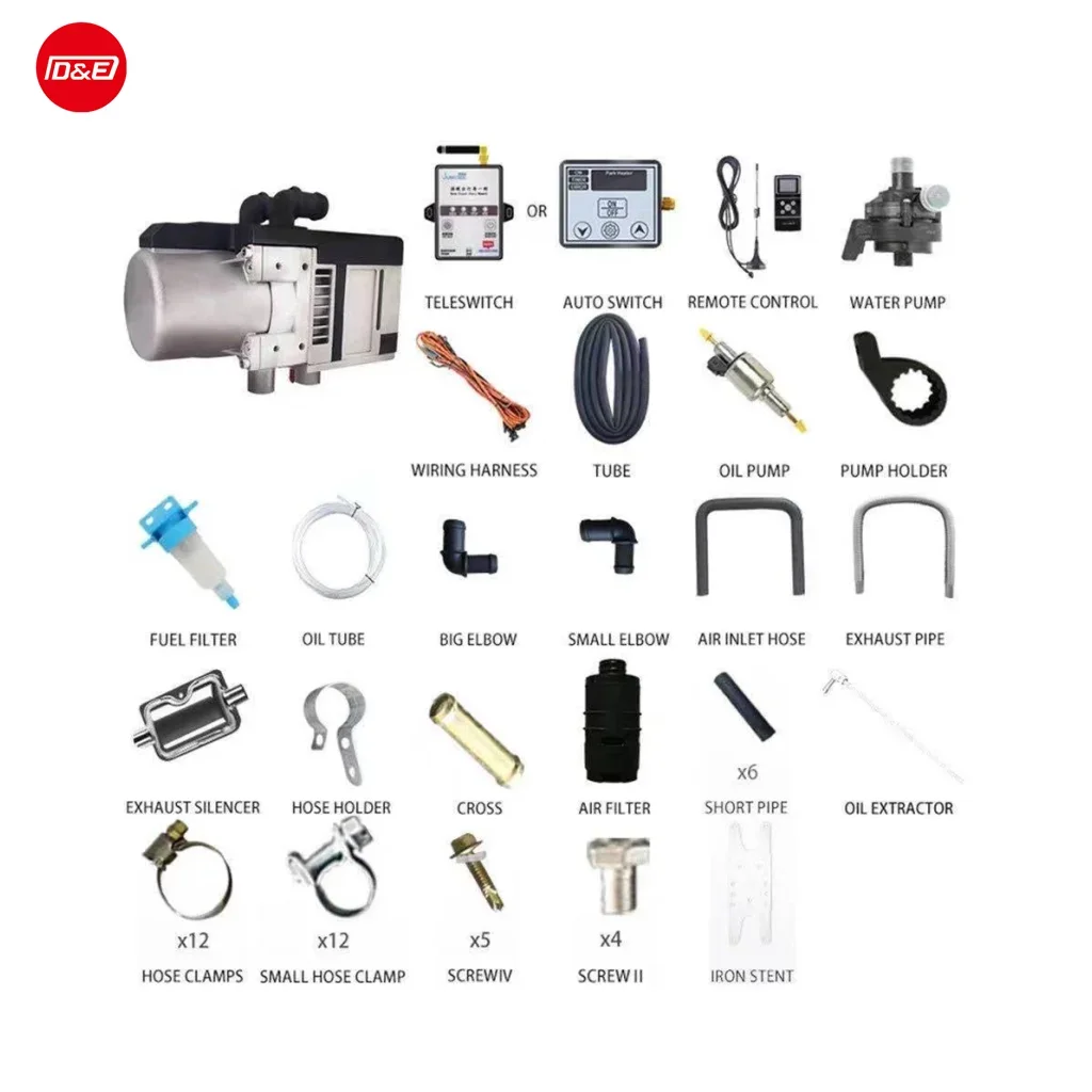 Стояночный водонагреватель с дистанционным управлением гидравлический