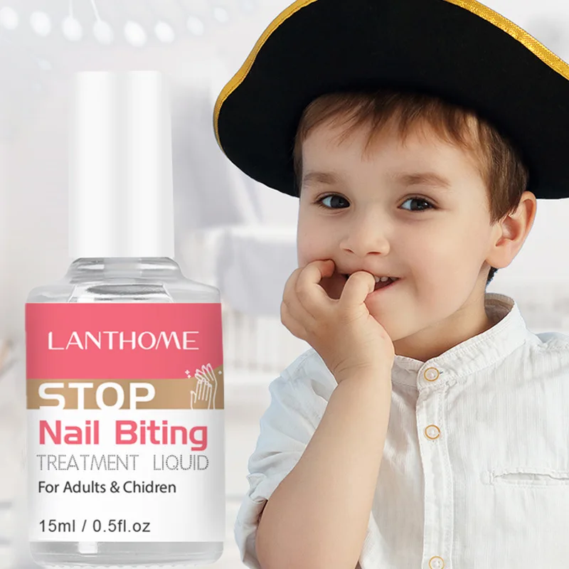 

Stop Nail Biting Treatment Liquid for Adult Children Prevent Bite Fingernails Repair Damaged Nails Nourishing Stop Sucking Thumb