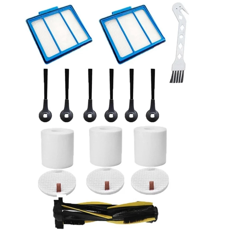 

Main Side Brush Hepa Filter For Shark IQ RV1001AE RV101 Robot Sweeper Replacement Parts