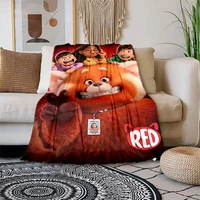 hot anime lovely truning red peripheral modern blanket gedruckt bettdecke geschenk flannel soft plush sofa bed throwing blankets