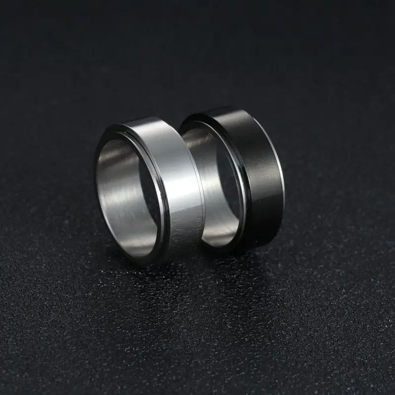 

Anxiety Ring Figet Spinner Rings for Women & Men L Rotate Freely Spinning Anti Stress Accessories Wholesale