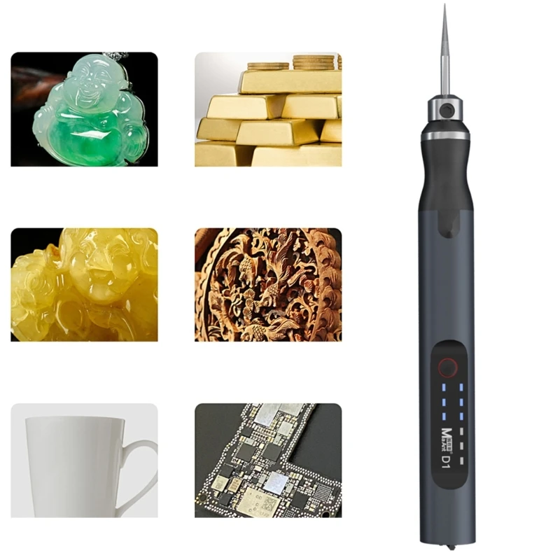 

Y5LE Intelligent Grinding Pen USB Charging Electric Sharpening Pen Rotary Tool