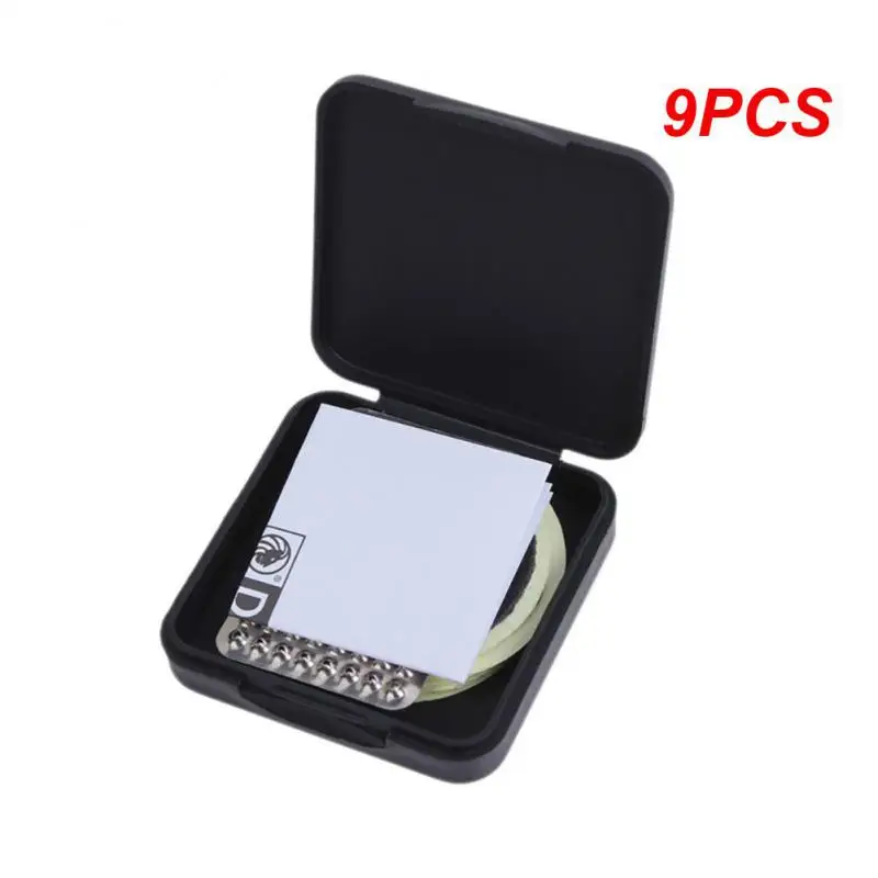 

Набор самоклеящихся накладок для шин, комплект из 9 предметов с абразивным листом, для ремонта велосипедных шин без клея, для горных велосипедов