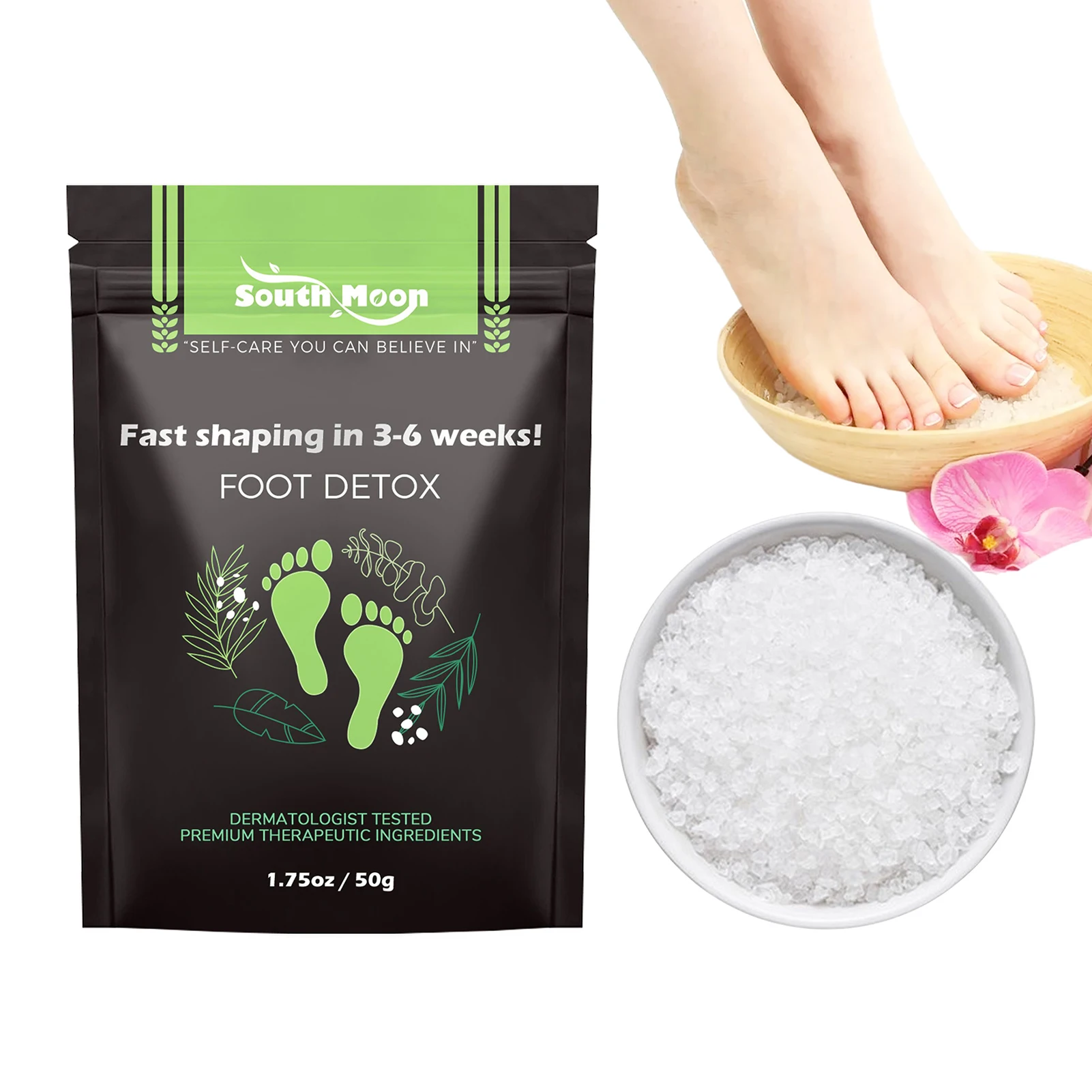 

Foot Bath Salts 50g Foot Bath Salts Ultra Hydrating Foot Bath Salts For Nourishing Essential Body Care Remove Foot Callus