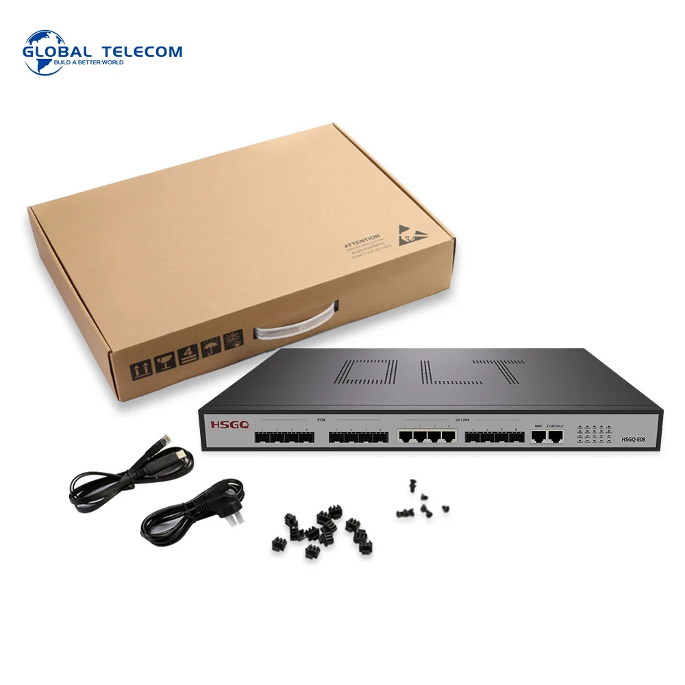 Лидер продаж 4 порта pon 8 портов Gepon Epon Gpon Olt с 4*10G 8*10G SFP + порт Uplink HSGQ OLT цена
