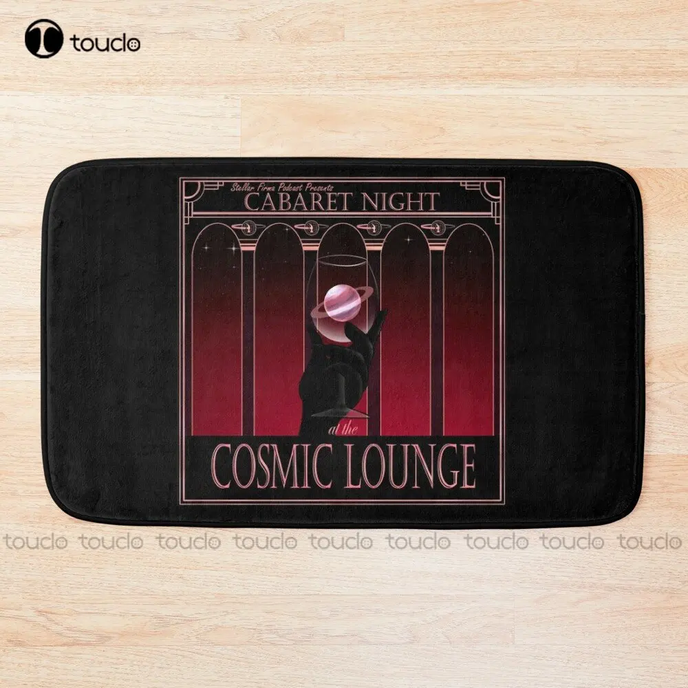 

Cosmic Lounge Cabaret Bath Mat Black Bathmats