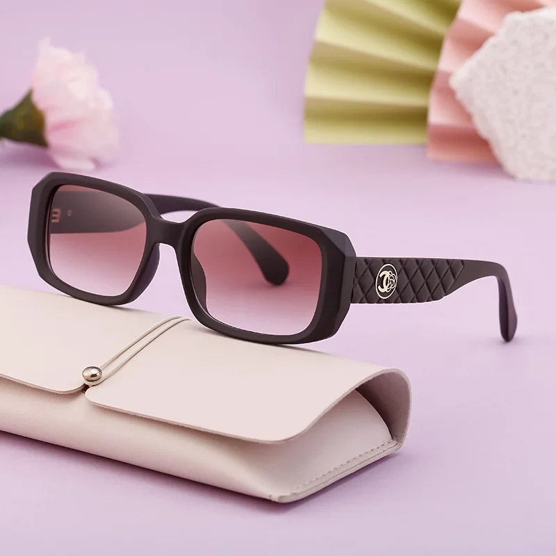 Por Lenses 2024 женские смоляные очки для взрослых B7206 повседневные солнцезащитные Miu Mui