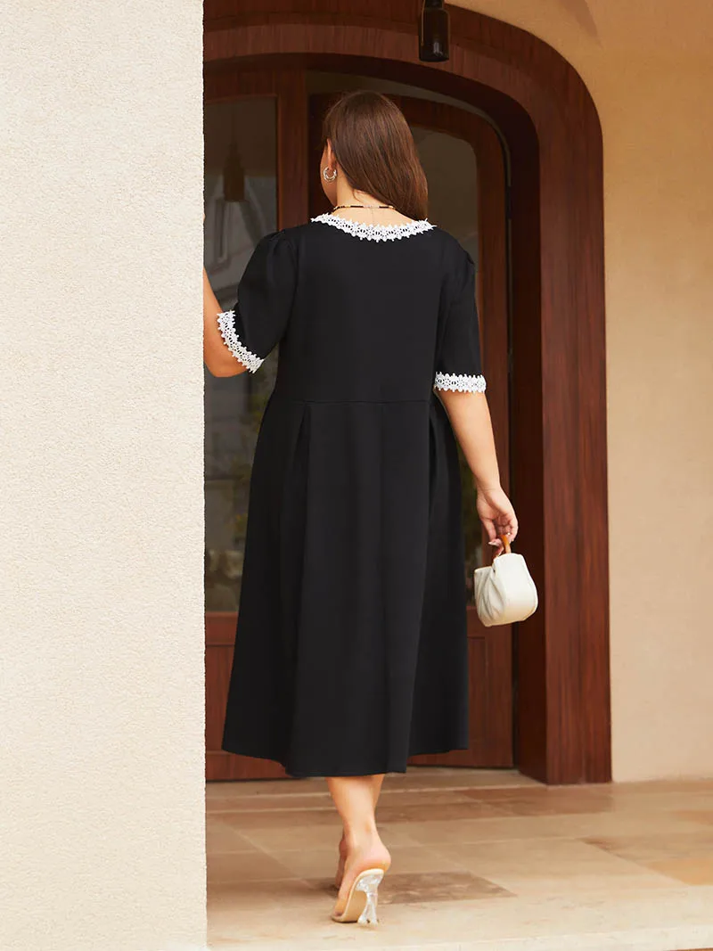 Рисунок 6 - Женское длинное вечернее платье с коротким рукавом