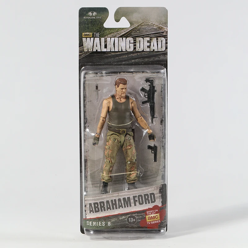 Игрушки McFarlane экшн-фигурка Ходячие мертвецы Абрахам Форд Bungee Walker Rick Grimes