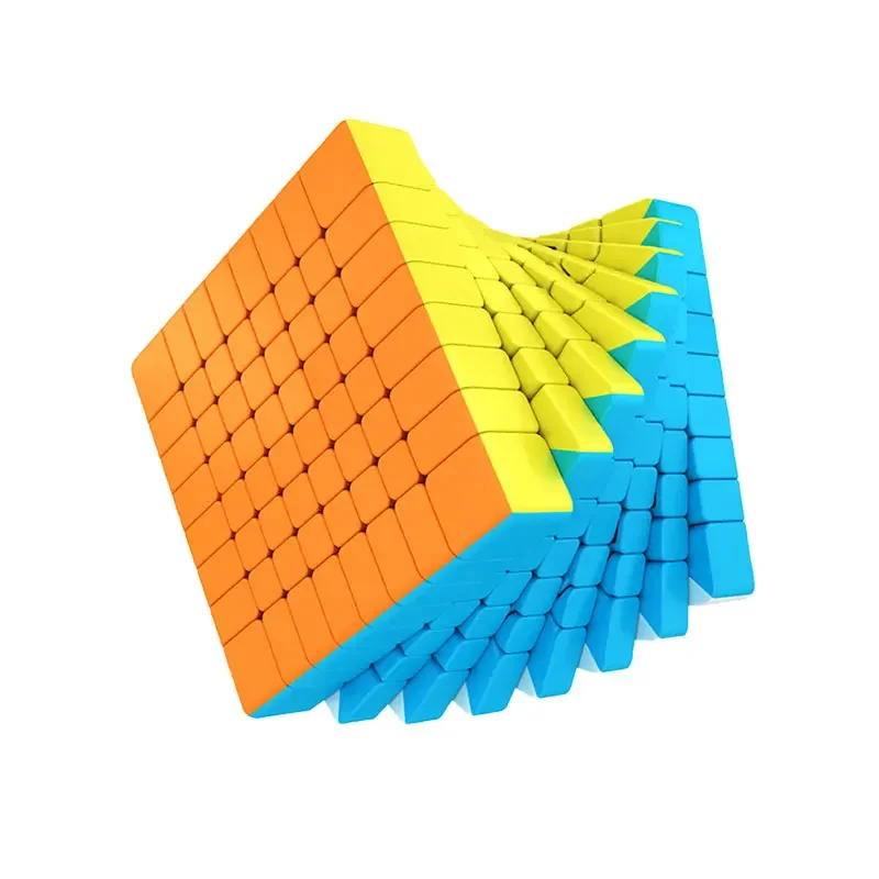 Серия Moyu Meilong Professional Magic Cube — Головоломка Smooth Twist 6x6 7x7 8x8 Различных Наклеек Без Super