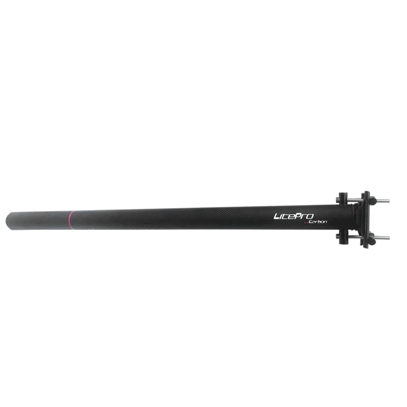 

Litepro Folding Bike Seatpost Carbon Fiber Bicycle Seat Post 33.9Mm X 580Mm 3K Bike Seat Tube For Brompton