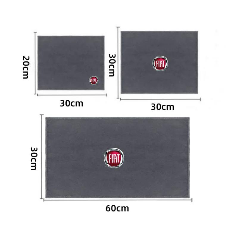 Салфетка Для Мойки автомобиля из кораллового бархата для FIAT флисовое полотенце