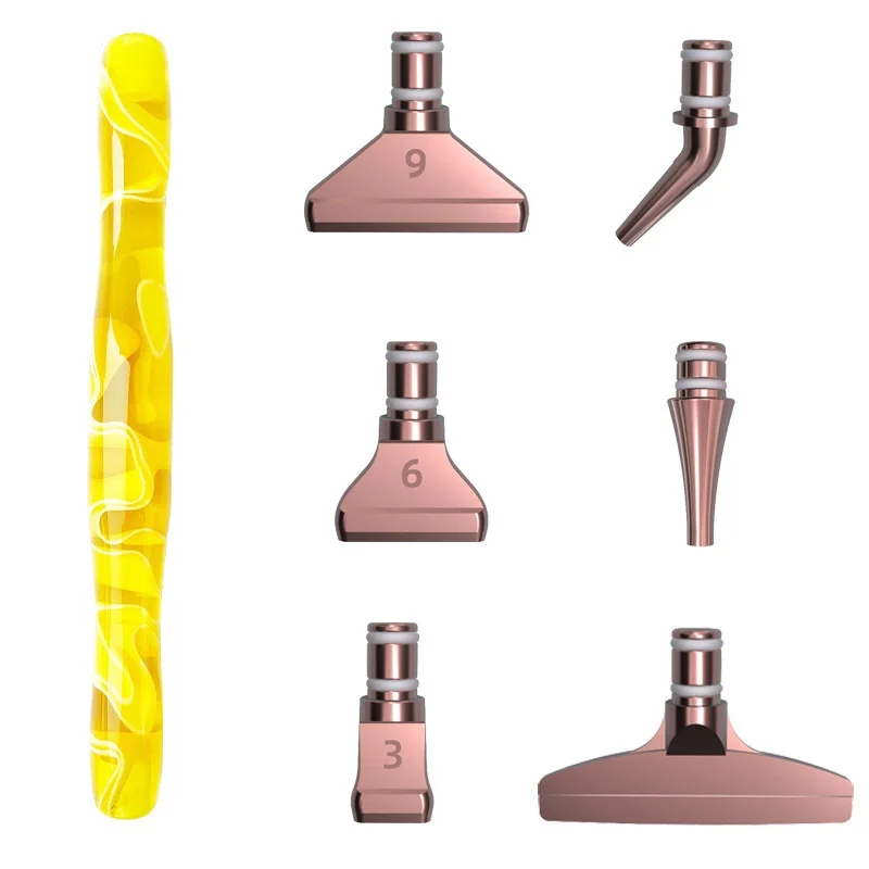 Ручка для алмазной живописи, 5D инструменты для вышивки картин со стразами, подходит для хобби алмазных картин, ручки с клеевой глина, разные советы, ручная роспись