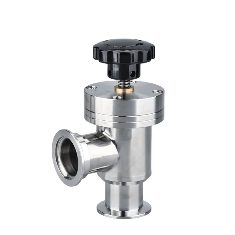 

GD Manual Vacuum Angel L-type Valve with KF25 flanges stainless steel 304/316 gate valve