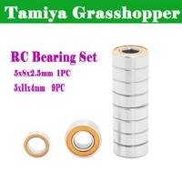tamiya grasshopperhornet precision ball bearing kit 5x11x4mm 9pcs 5x8x2 5mm 1pc orange rubber sealed