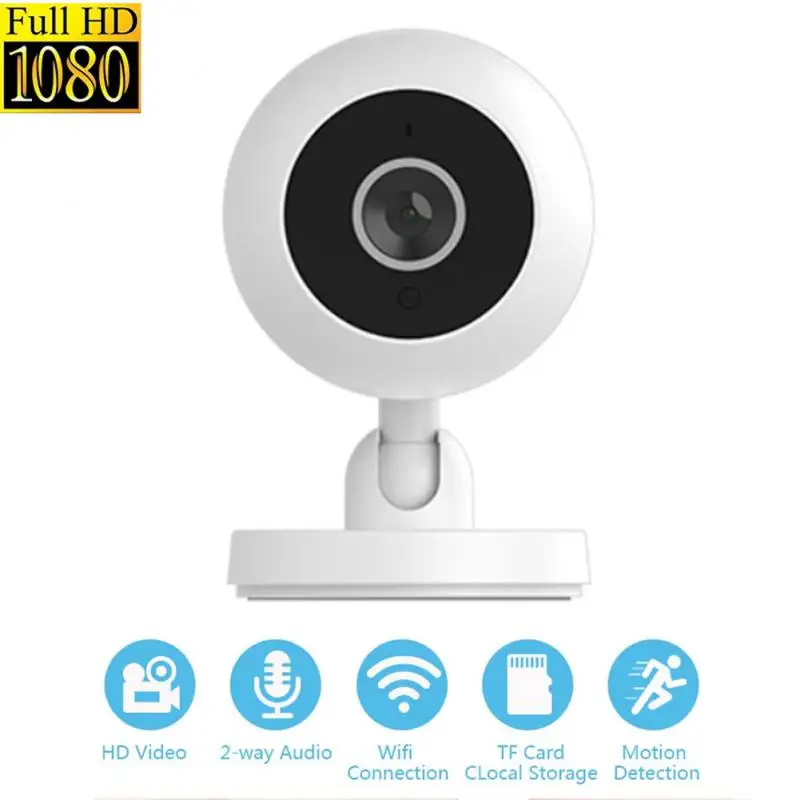 

IP-камера H2 1080P HD с Wi-Fi, панорамная сетевая инфракрасная камера видеонаблюдения с автоматическим слежением за людьми и функцией ночного виден...