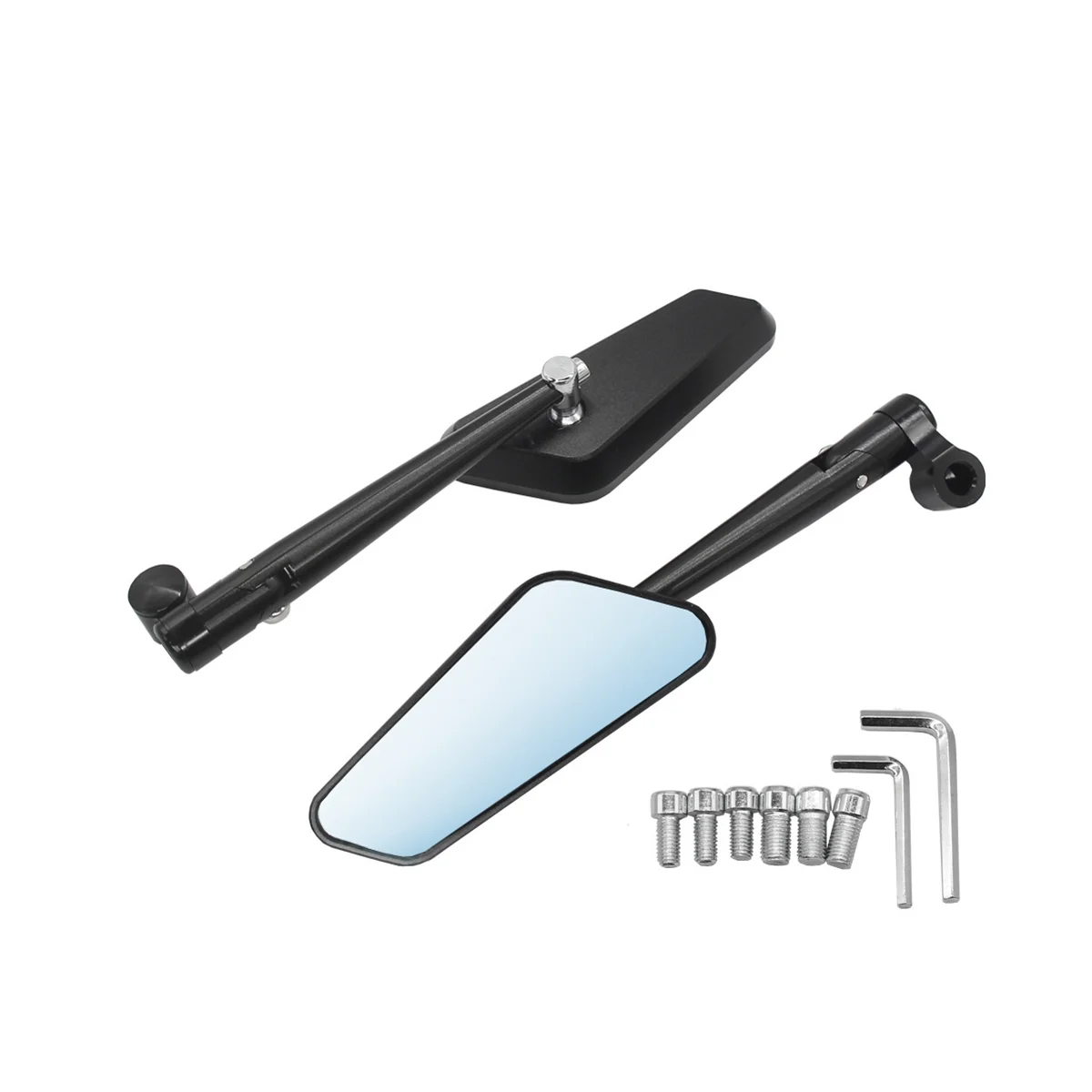 

Motorcycle Side Mirror Rearview for HONDA CB1000R CB650R CB300R Suzuki SV650 Bandit Yamaha MT03 Kawasaki Z650