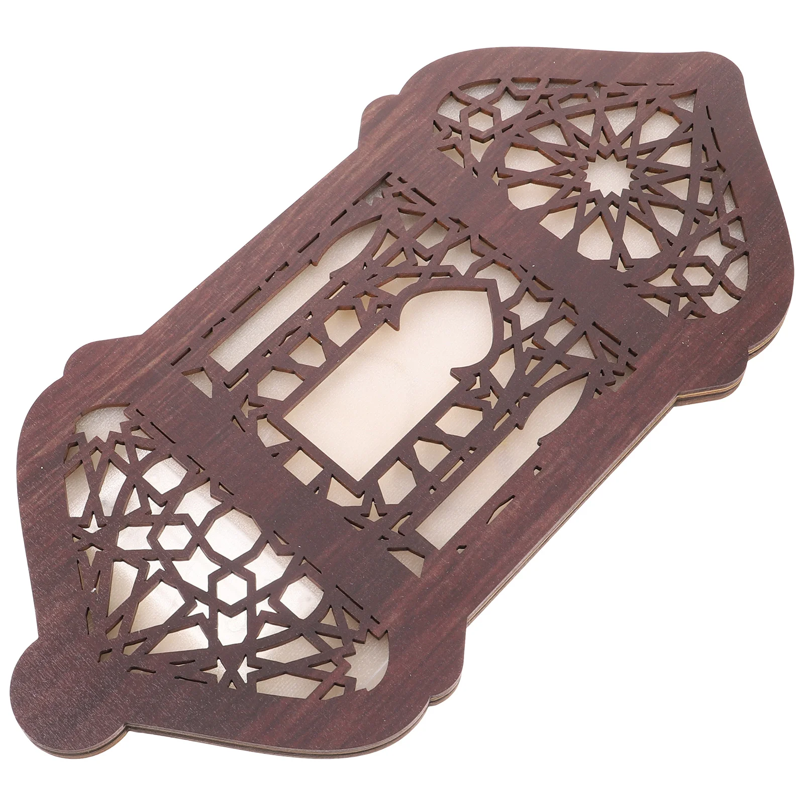 

Vintage Home Decor Wood Wall Hanging Wooden Decoration Craft Pendant Ornament with Light