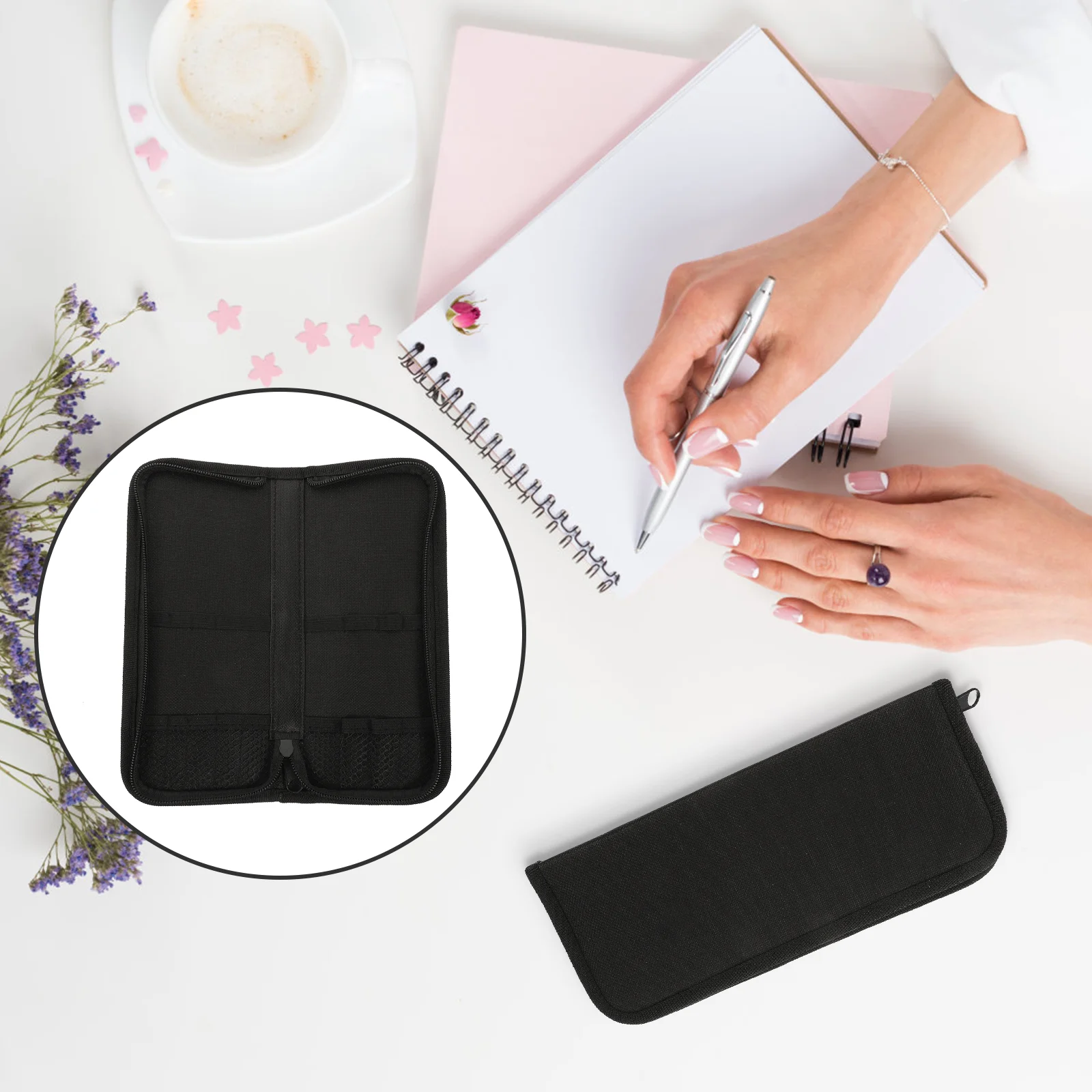 

Watercolor Oil Pouch Case Drawing Brush Storage Bag Brush Holder Portable Drawing Brush Bag Painting Brush Bag