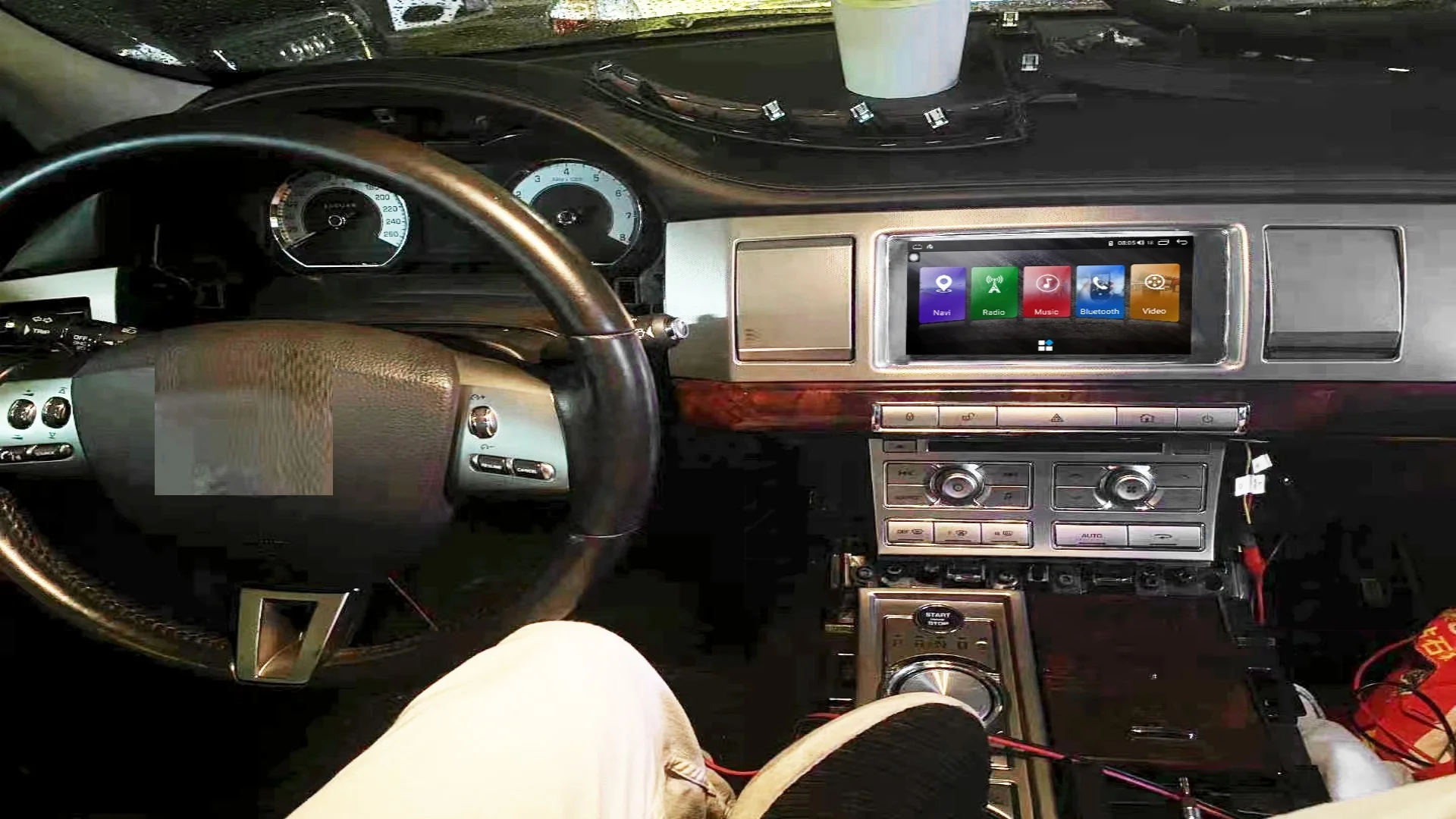 Для Jaguar XF XFL 2004-2015 Android мультимедийный DVD плеер Carplay GPS навигация Сенсорный экран
