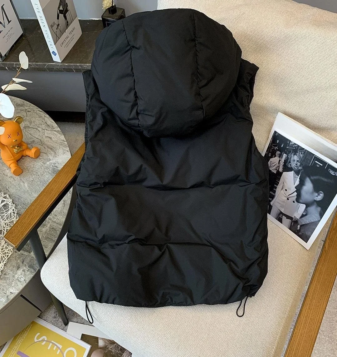 Осенне-зимний теплый короткий пуховой