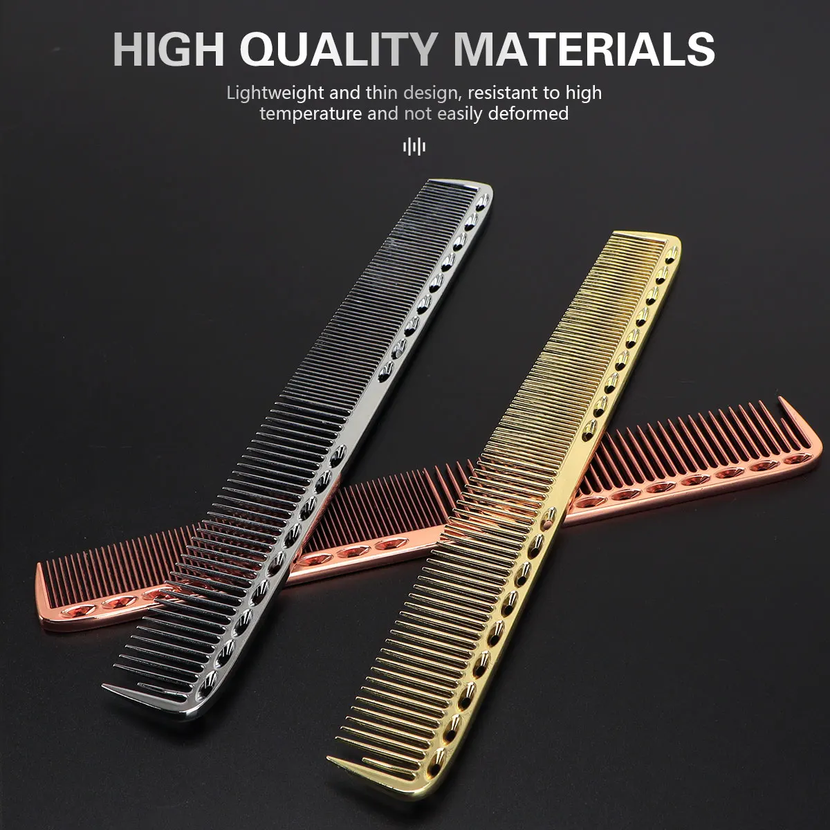 Профессиональная Антистатическая щетка для стрижки волос Barbershop Алюминиевые