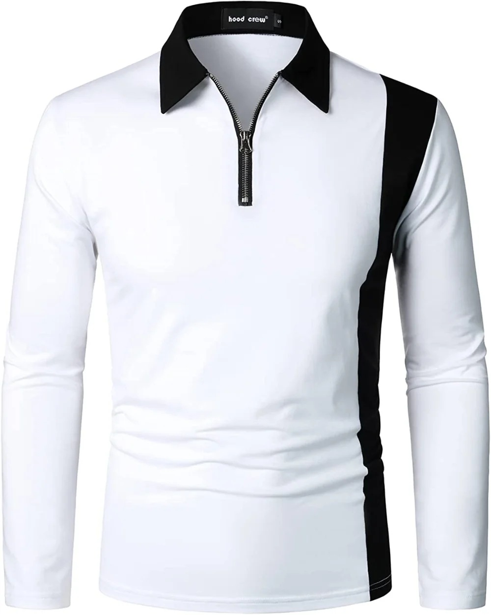 2023 New Trend Men's Fashion  Lapel Shirt Long Sleeve  Casual Sport T-shirt Tops  Men Clothing images - 6