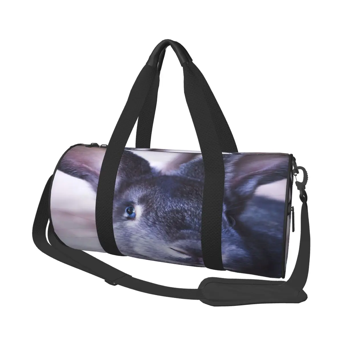 

Travel Duffel Handbag Cute Rabbit Multifunction Weekend Bag Casual Duffel Shoulder Bag Overnight Bag