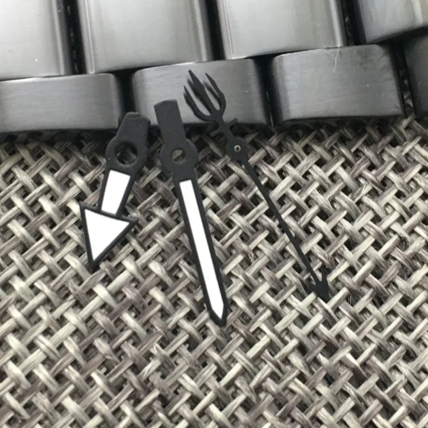 13MM Watch Hands Watch Accessories Green Luminous Hands for NH35A/NH36A Watch Hands